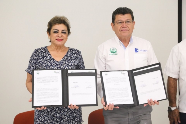 Firma de Convenio de Colaboración con el Instituto Superior de Progreso y el CRODE Mérida